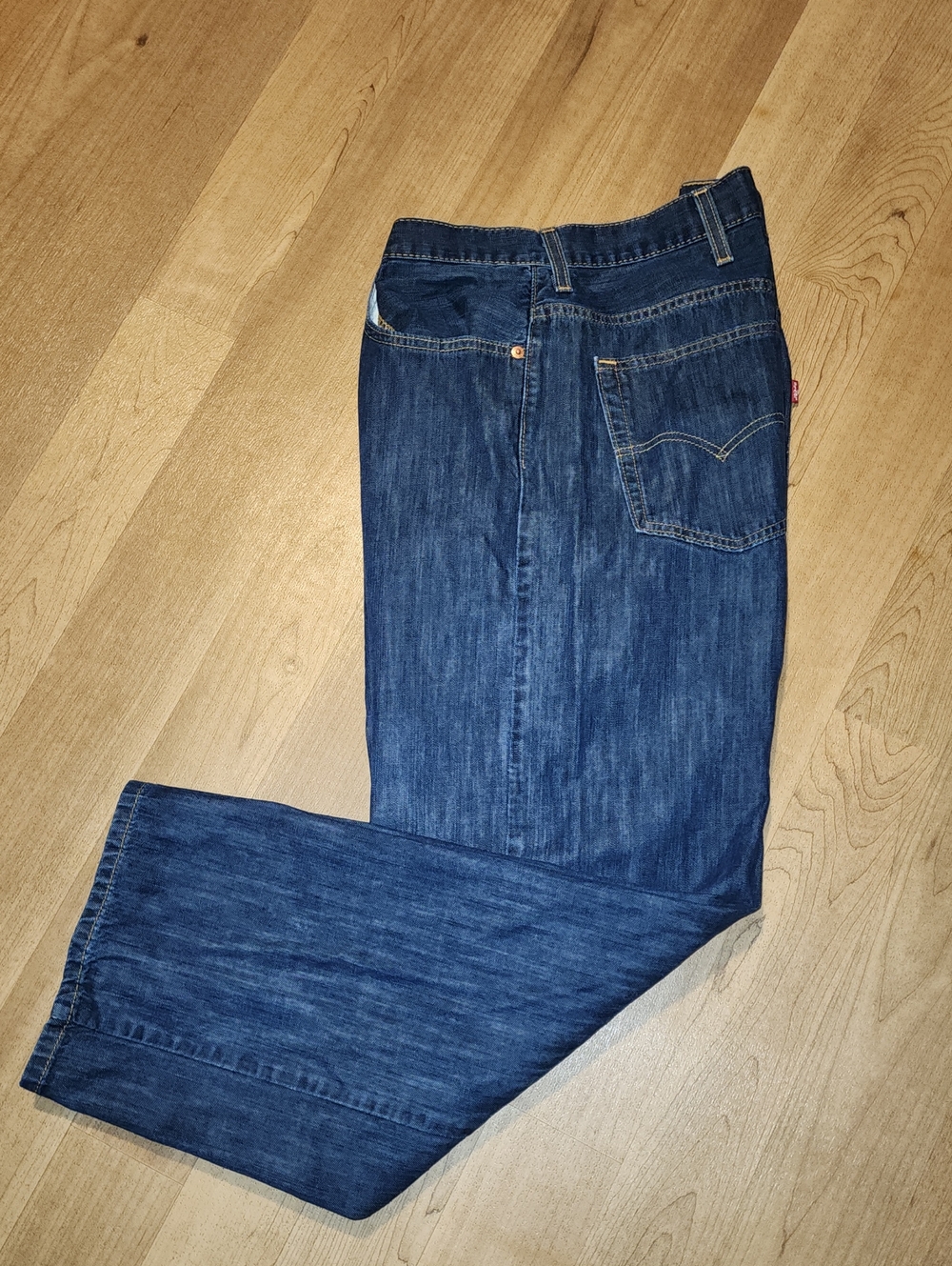 Levi's Men's Dark Blue Straight Jeans